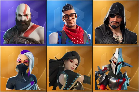 Kratos, Prodigy, Blackheart, Catalyst, Era, Eternal Knight