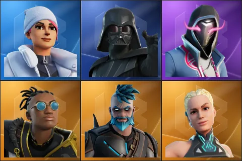Blizzard Bomber, Darth Vader, Xander, Malik, Omegarok, Paradigm (Reality-659)