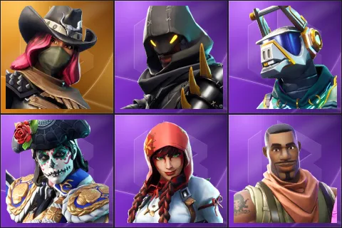 Calamity, Cloaked Star, DJ Yonder, Dante, Fable, Giddy-up