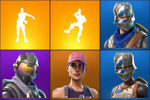 Floss, Take The L, Blue Squire, Rogue Agent, Rose Team Leader, Royale Knight