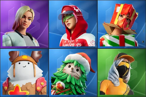 Jackie, Arctic Adeline, Holiday Boxy, Sled Ready Guff, Winterfest Bushranger, Runway Racer