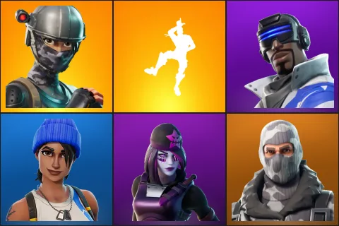 Elite Agent, Take The L, Blue Striker, Blue Team Leader, Dark Skully, Havoc