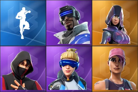 Scenario, Blue Striker, Glow, IKONIK, Neo Versa, Rose Team Leader