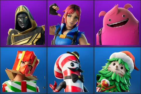 Blitz Knight, Explorer Emilie, Yeddy, Holiday Boxy, Mr. Dappermint, Winterfest Bushranger