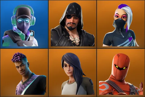 Breakpoint, Blackheart, Catalyst, Fade, Gear Specialist Maya, Hybrid