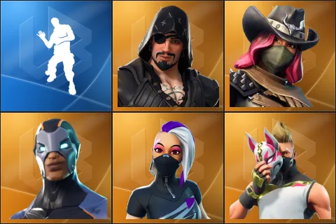 Laugh It Up, Blackheart, Calamity, Carbide, Catalyst, Drift