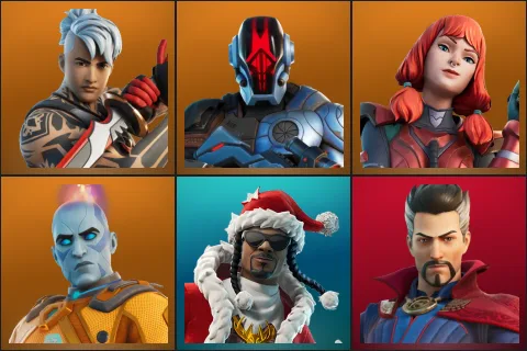 Ronin, The Foundation, The Imagined, The Origin, Santa Dogg, Doctor Strange