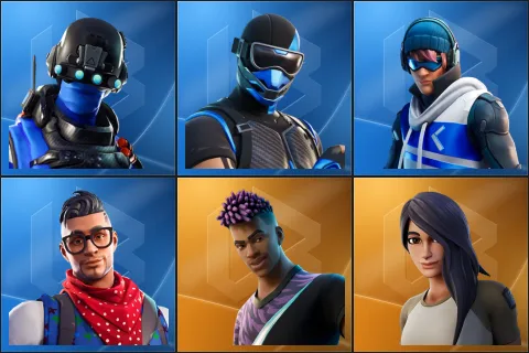 Carbon Commando, Fixer, Point Patroller, Prodigy, Fade, Gear Specialist Maya