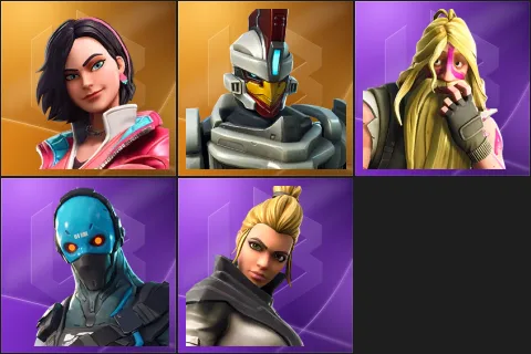 Rox, Sentinel, Bunker Jonesy, Cobalt, Vega
