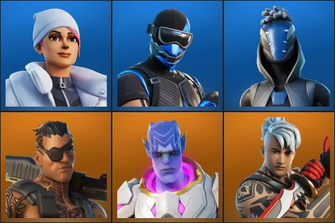 Blizzard Bomber, Fixer, Sultura, Joey, Kymera, Ronin