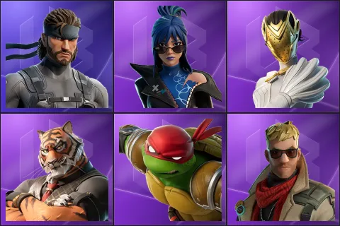 Solid Snake, Hope, Nisha, Oscar, Raphael, Vengeance Jones