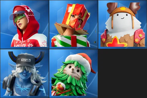 Arctic Adeline, Holiday Boxy, Sled Ready Guff, Underworld Desdemona, Winterfest Bushranger