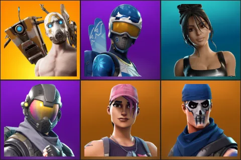 Psycho Bandit, Mogul Master, Iconic Kim Kardashian, Rogue Agent, Rose Team Leader, Warpaint
