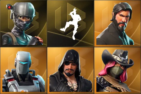 Elite Agent, Take The L, The Reaper, A.I.M., Blackheart, Calamity