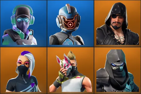 Breakpoint, The Paradigm, Blackheart, Catalyst, Drift, Enforcer