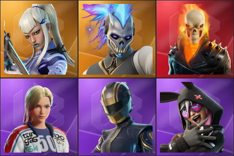 Mizuki, Renzo the Destroyer, Ghost Rider, Dueling Dragons Jackie, Hairpin, Highwire