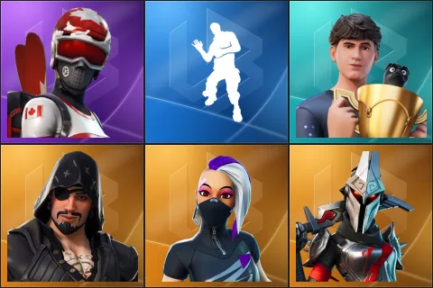 Mogul Master (CAN), Laugh It Up, Bugha, Blackheart, Catalyst, Eternal Knight