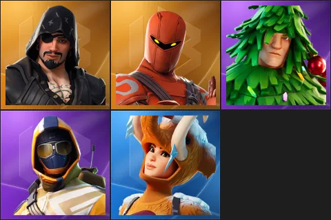 Blackheart, Hybrid, Lt. Evergreen, Summit Striker, Wooly Warrior