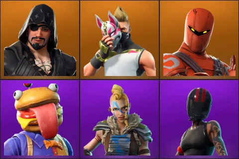 Blackheart, Drift, Hybrid, Beef Boss, Huntress, Redline