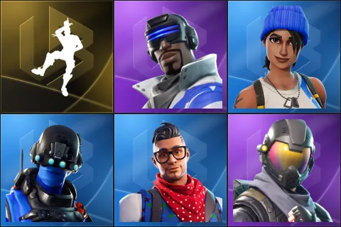 Take The L, Blue Striker, Blue Team Leader, Carbon Commando, Prodigy, Rogue Agent