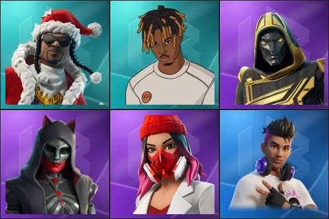 Santa Dogg, Slayer Juice WRLD, Blitz Knight, Felina, Yulejacket, Chord Kahele