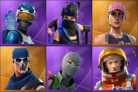 Mogul Master, Indigo Kuno, Rose Team Leader, Warpaint, Caper, Mission Specialist