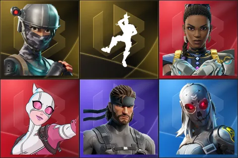 Elite Agent, Take The L, Shuri, Gwenpool, Solid Snake, Zadie