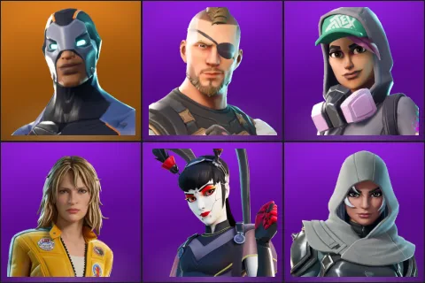 Carbide, Battlehawk, Teknique, The Bride, Tsuki 2.0, Vanguard Zadie