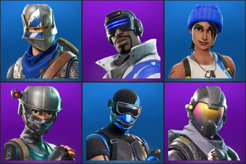 Blue Squire, Blue Striker, Blue Team Leader, Elite Agent, Fixer, Rogue Agent