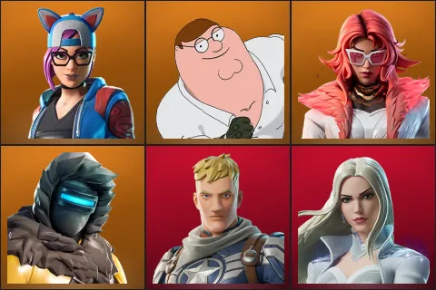 Lynx, Peter Griffin, Valeria, Zenith, Captain Jones, Emma Frost