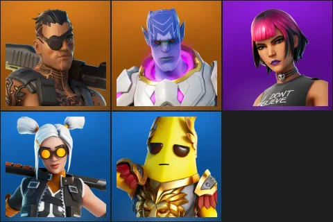Joey, Kymera, Sunny, Dizzie, Potassius Peels