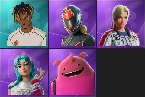 Slayer Juice WRLD, Burnoff, Dueling Dragons Jackie, Katalina, Yeddy