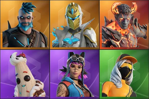 Omegarok, Spectra Knight, Heartbreak Ranger, Lil Split, Renegade Lynx, Runway Racer