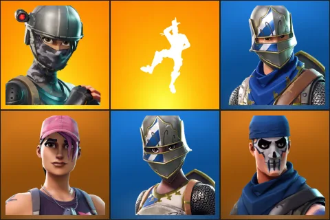 Elite Agent, Take The L, Blue Squire, Rose Team Leader, Royale Knight, Warpaint