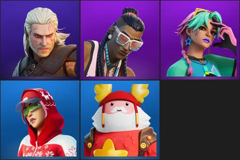 Geralt of Rivia, Massai, Selene, Arctic Adeline, Guff Gringle