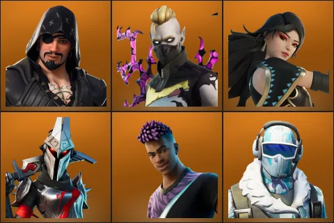 Blackheart, Driftwalker, Era, Eternal Knight, Fade, Frostbite