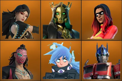 Era, Hades, Joltara, Kado Thorne, Nezumi, Optimus Prime