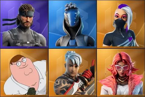 Solid Snake, Sultura, Catalyst, Peter Griffin, Ronin, Valeria