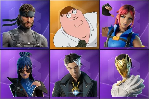 Solid Snake, Peter Griffin, Explorer Emilie, Hope, Montague, Nisha