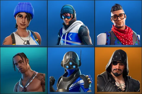 Blue Team Leader, Point Patroller, Prodigy, Travis Scott, Trilogy, Blackheart