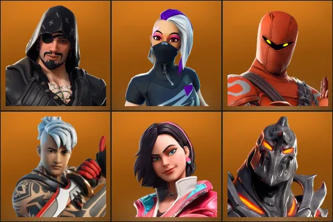 Blackheart, Catalyst, Hybrid, Ronin, Rox, Ruin