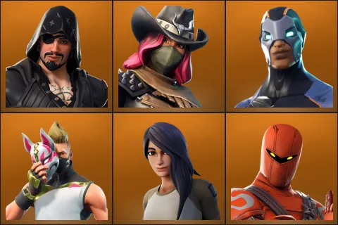 Blackheart, Calamity, Carbide, Drift, Gear Specialist Maya, Hybrid