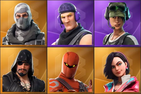 Havoc, Sub Commander, Trailblazer, Blackheart, Hybrid, Rox