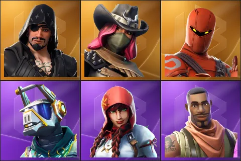 Blackheart, Calamity, Hybrid, DJ Yonder, Fable, Giddy-up