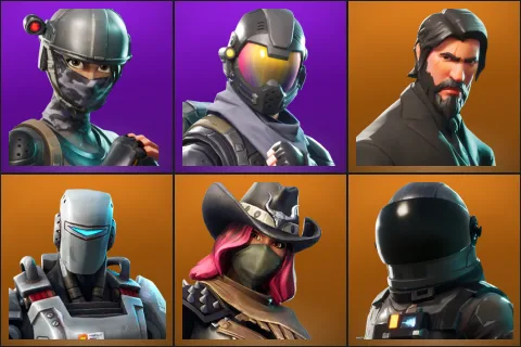 Elite Agent, Rogue Agent, The Reaper, A.I.M., Calamity, Dark Voyager