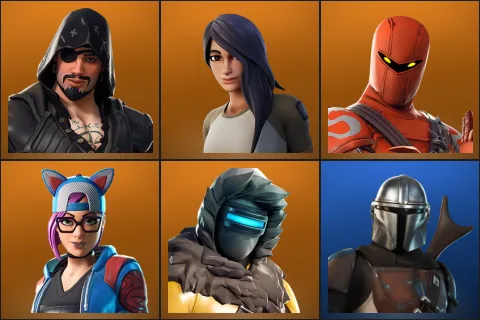 Blackheart, Gear Specialist Maya, Hybrid, Lynx, Zenith, Mandalorian