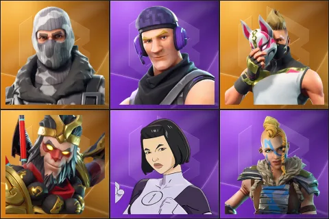 Havoc, Sub Commander, Drift, Wukong, Dupli-Kate, Huntress
