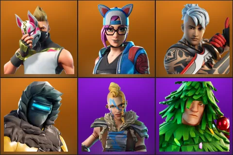 Drift, Lynx, Ronin, Zenith, Huntress, Lt. Evergreen