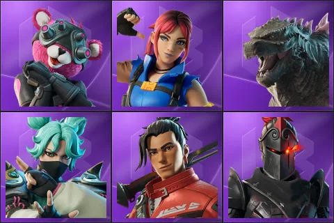 Cuddle Team Specialist, Explorer Emilie, Godzilla Evolved, Jade, Kendo, Knight Conqueror