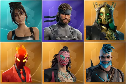 Iconic Kim Kardashian, Solid Snake, Hades, Inferno, Kado Thorne, Omegarok